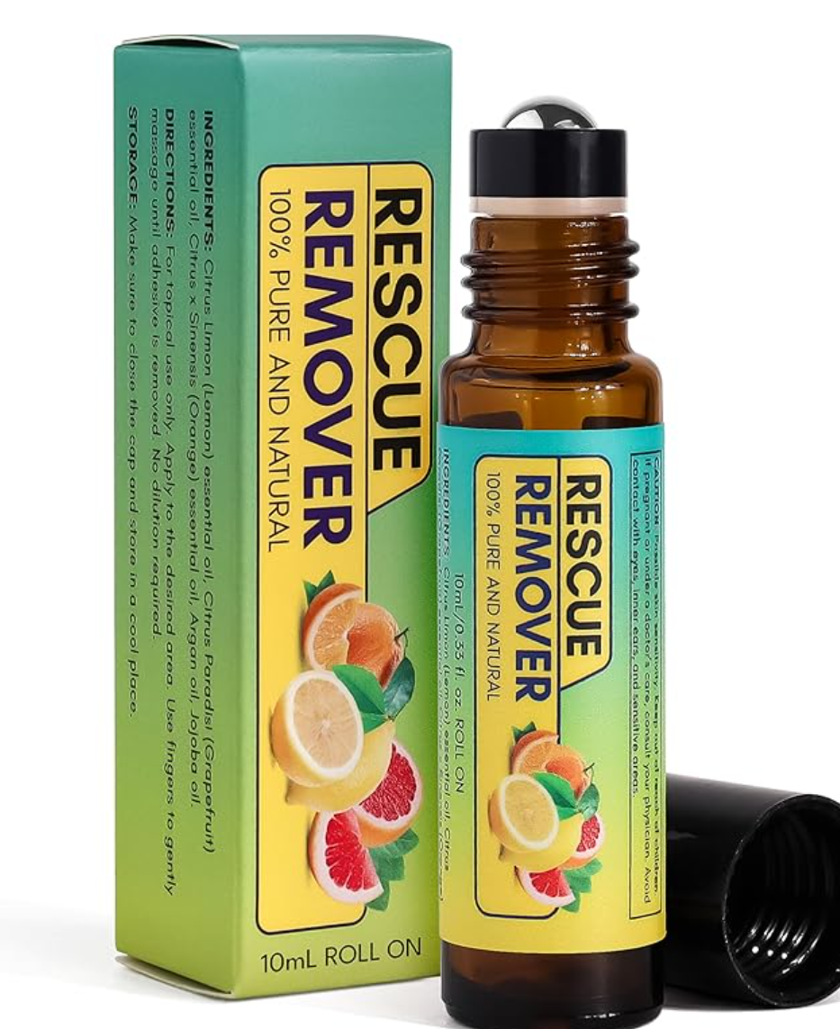 Adhesive Remover for Skin, Bandage & Tape, Skin Adhesive Remover, Goo Be Gone & Goo Off, Adhesive Remover (10mL)
